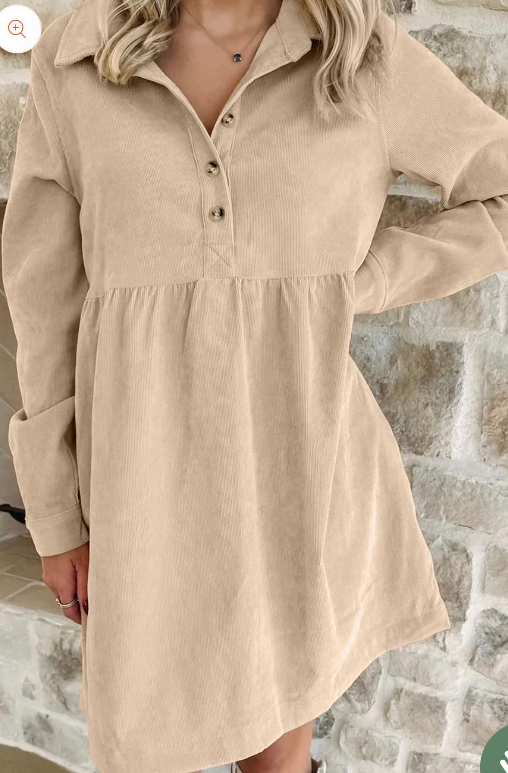 Corduroy Dress