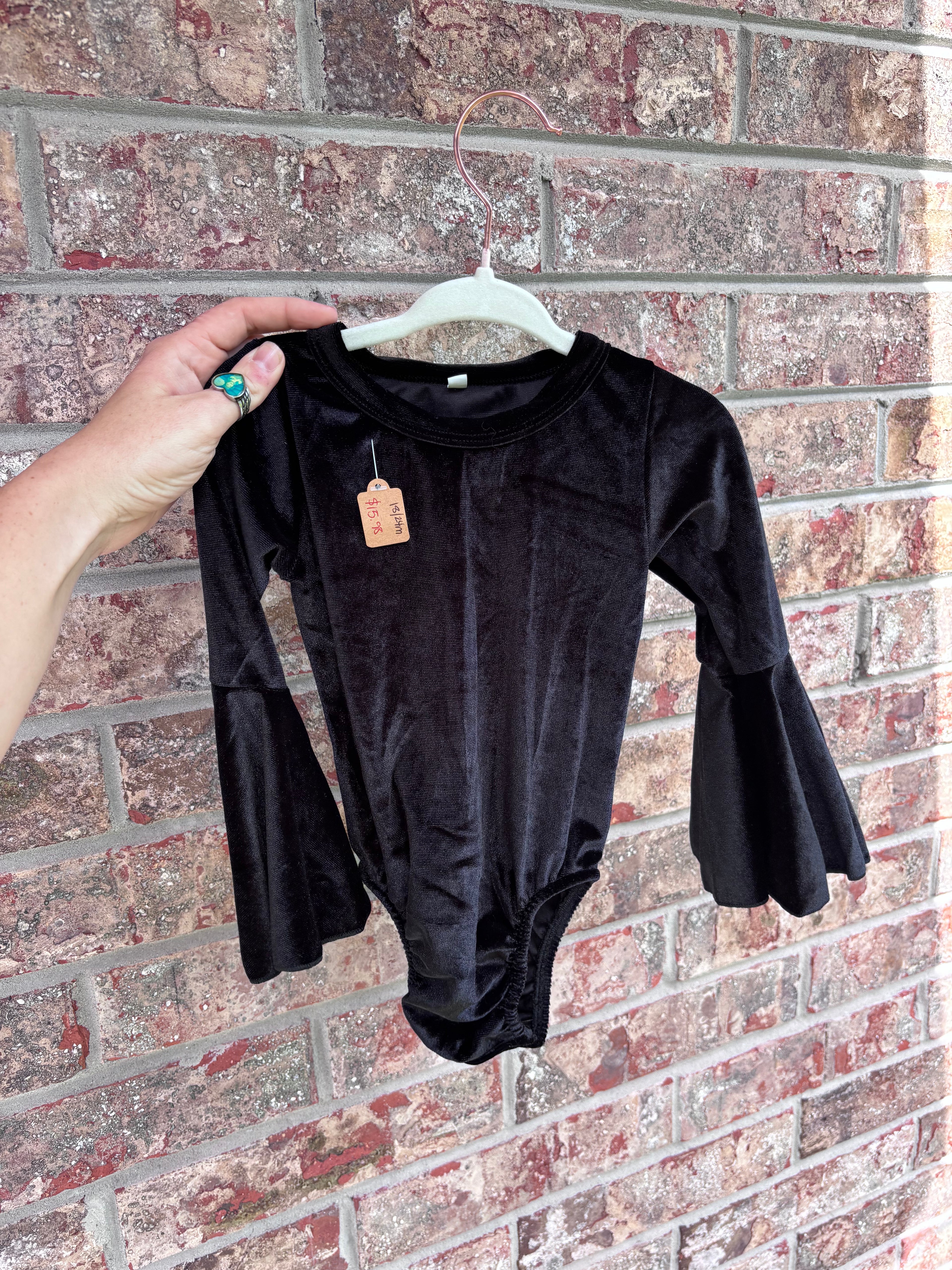 Bell sleeve onesie
