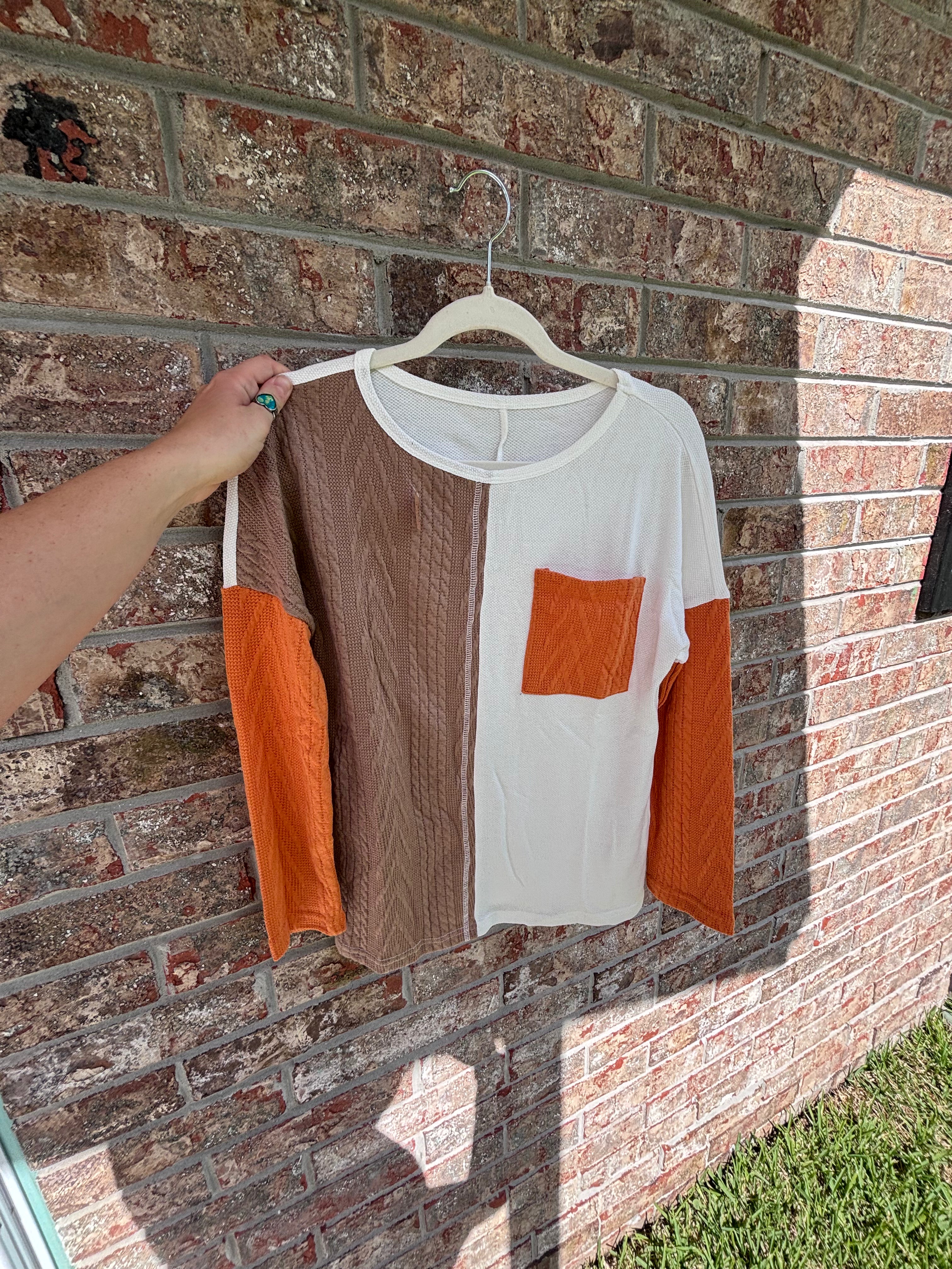 Color Block Long Sleeve