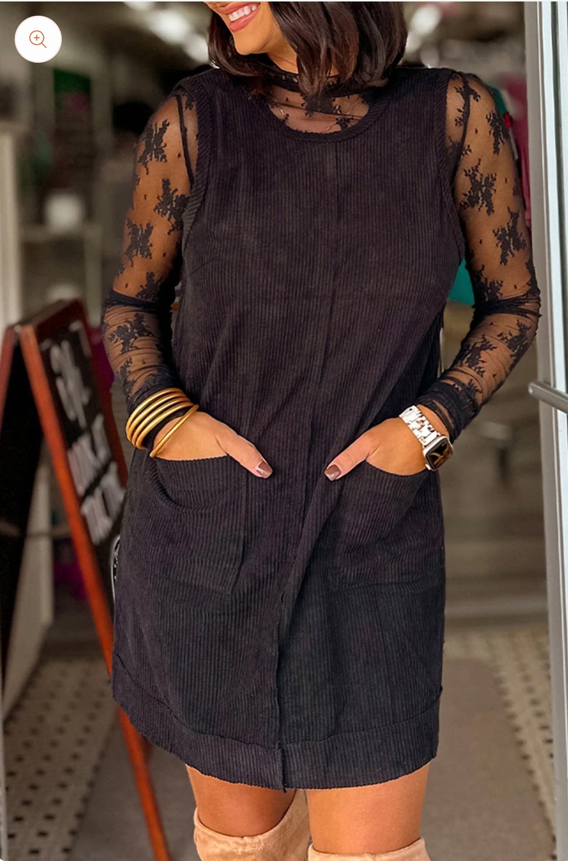 Corduroy Dress