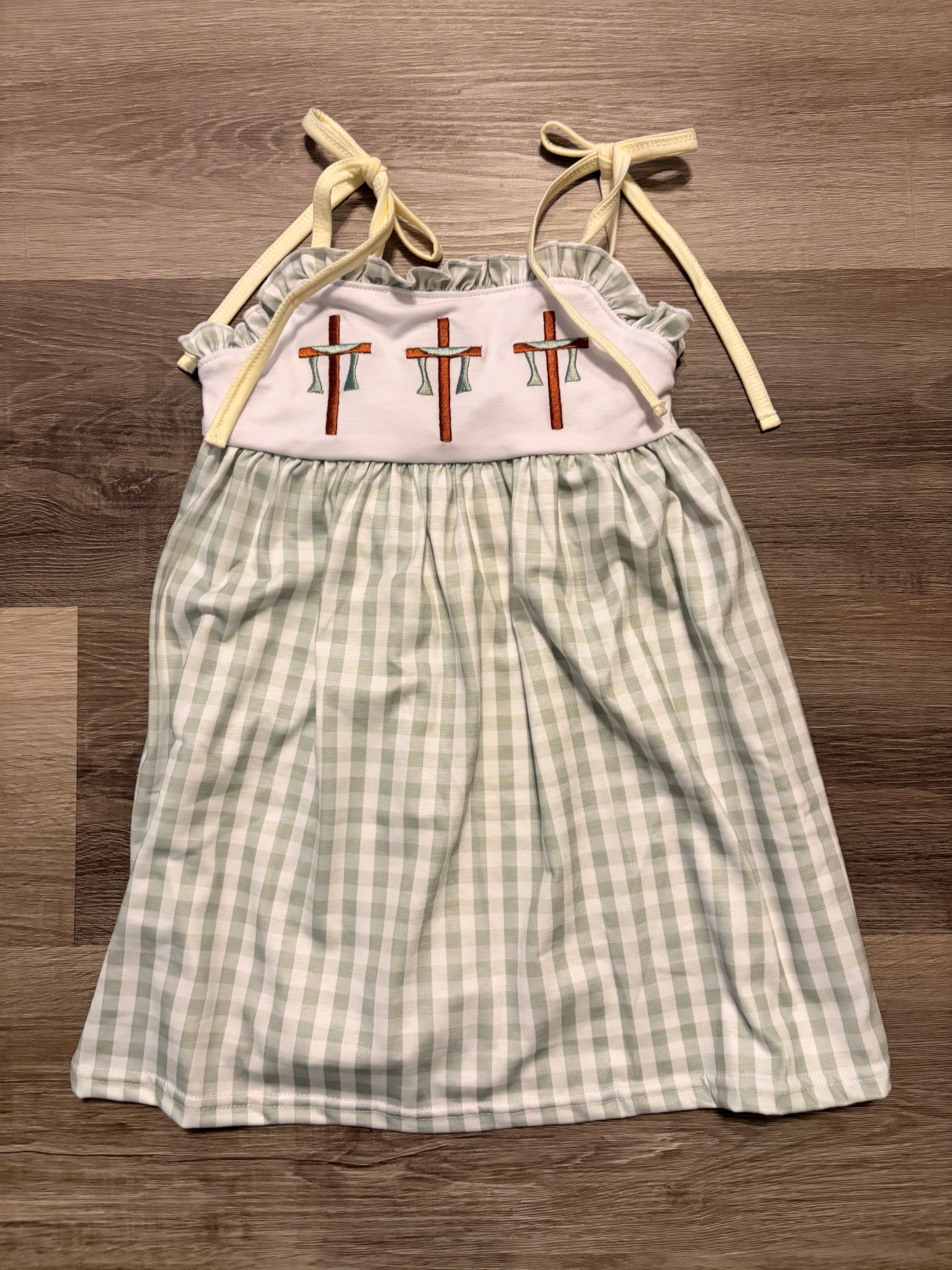 Gingham cross