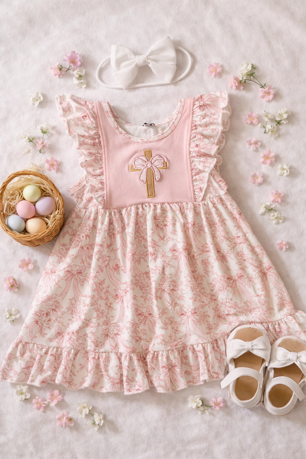 Cross Bowknot dress