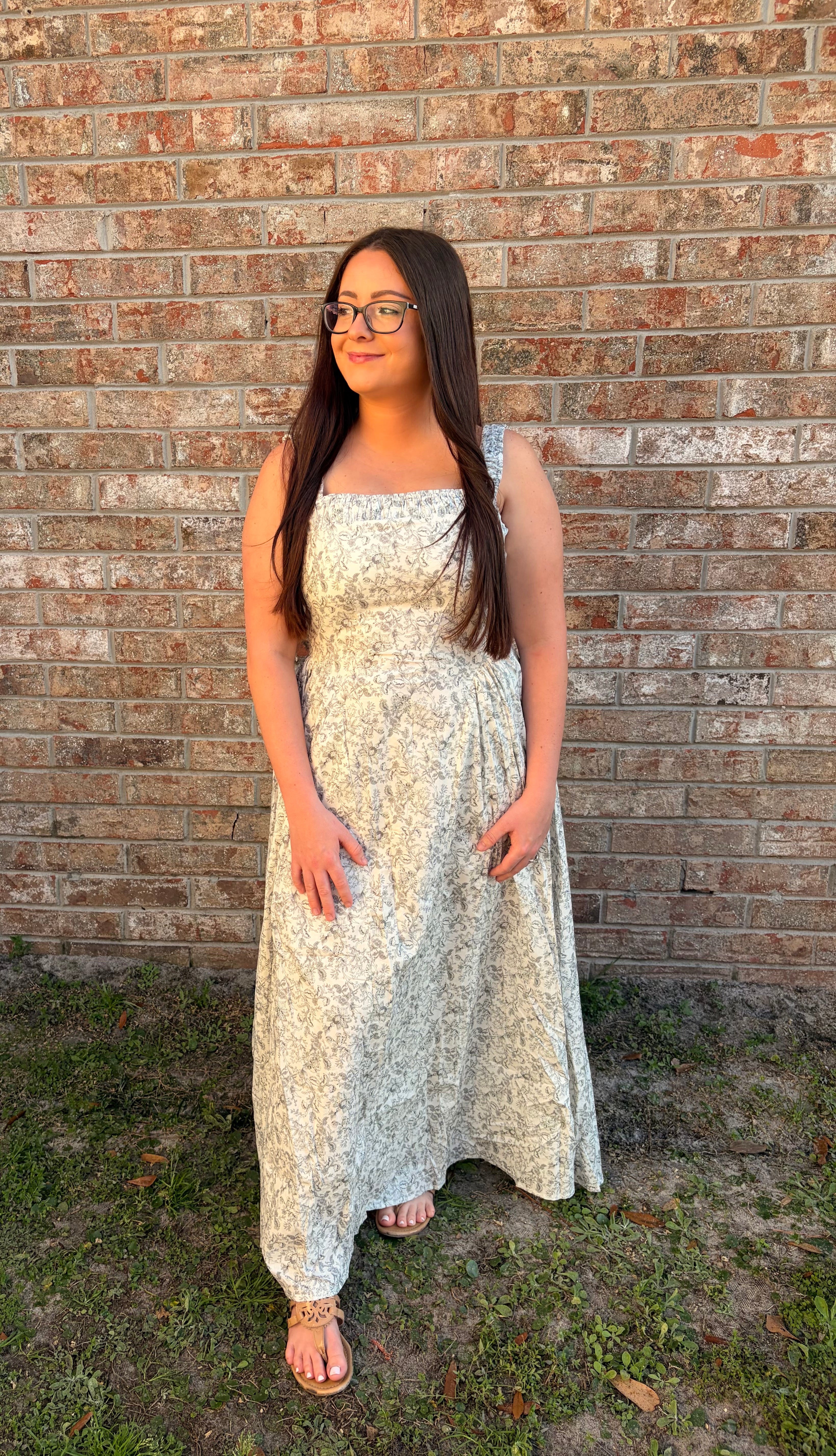 Whispering Willow Maxi Dress